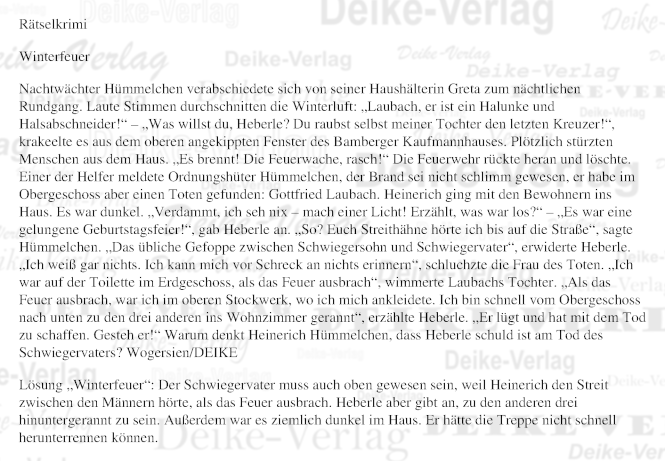 Winterfeuer (Heinerich Hümmelchen)