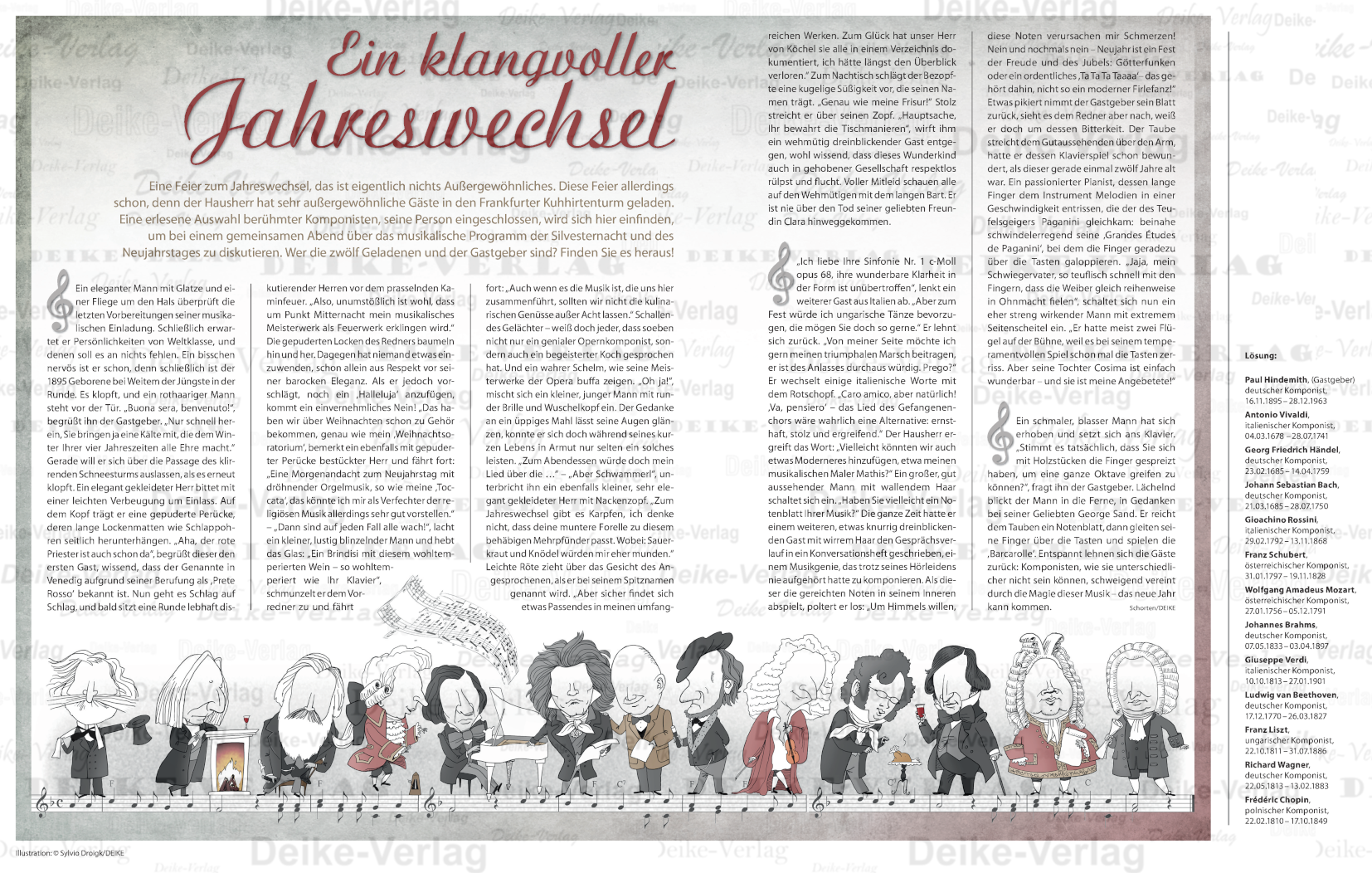 Ein klangvoller Jahreswechsel Ein klangvoller Jahreswechsel