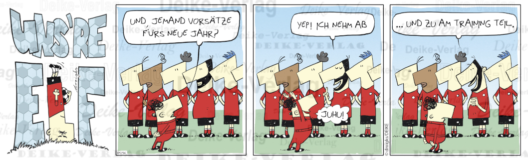 Vorsätze im neuen jahr - Unsere Elf KW 5320