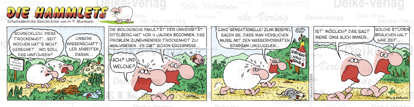 Erkenntnisse über Trockenheit - Hammlets