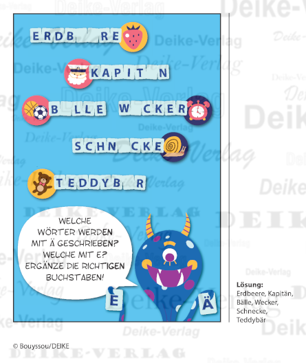 Wörter mit Ä (Monsterbande)