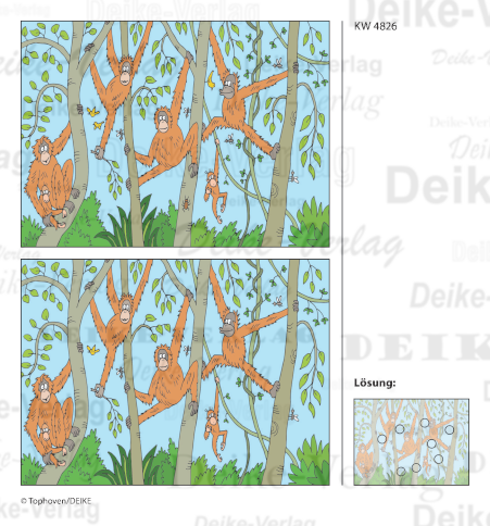 Orang-Utan - Fehlerbilder KW 4426