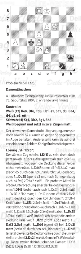 Schachaufgabe KW 1226