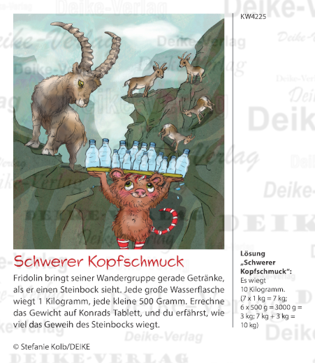 Kopfschmuck - der fabelhafte Fridolin KW 4225