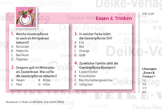Kräuter - Quiz KW 2224