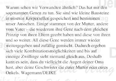 Warum sehen wir Verwandten ähnlich?