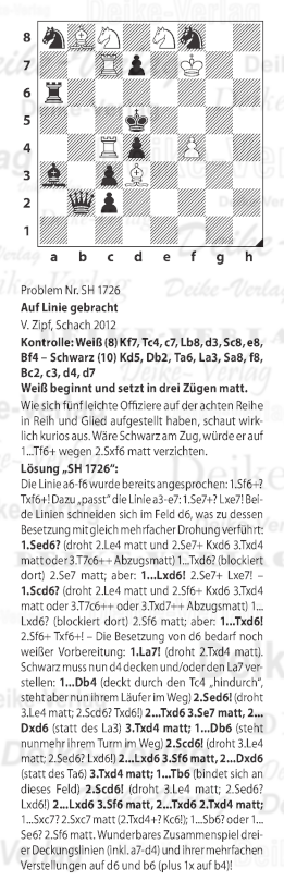 Schachaufgabe KW 1726