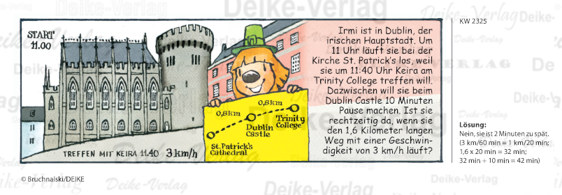 Dublin - Irmi die Rätselbiene KW 2325