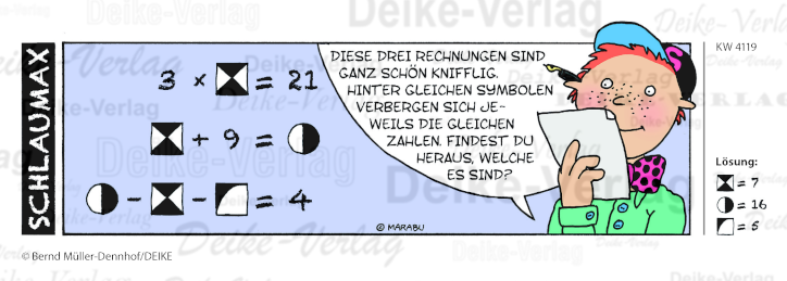 Rechnen - Schlaumax KW 4119