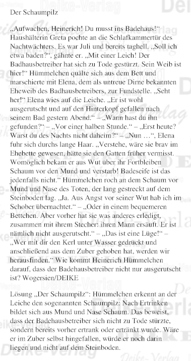 Der Schaumpilz (Heinereich Hümmelchen)