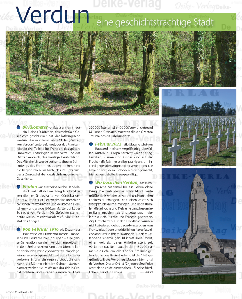 Verdun - eine geschichtsträchtige Stadt