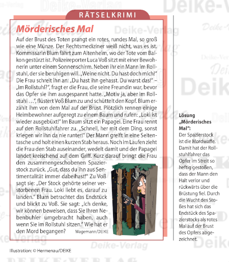 Mörderisches Mal (Liz Blum)