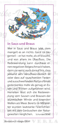 In Saus und Braus