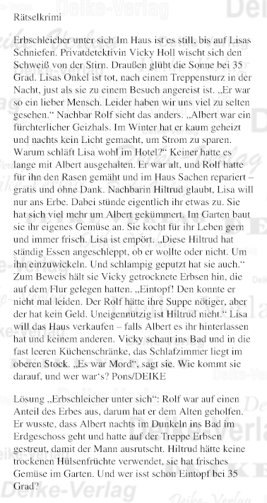 Erbschleicher unter sich (Vicky Holl)