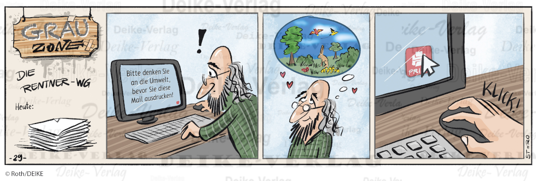 An die Umwelt denken - Grauzone KW 2921
