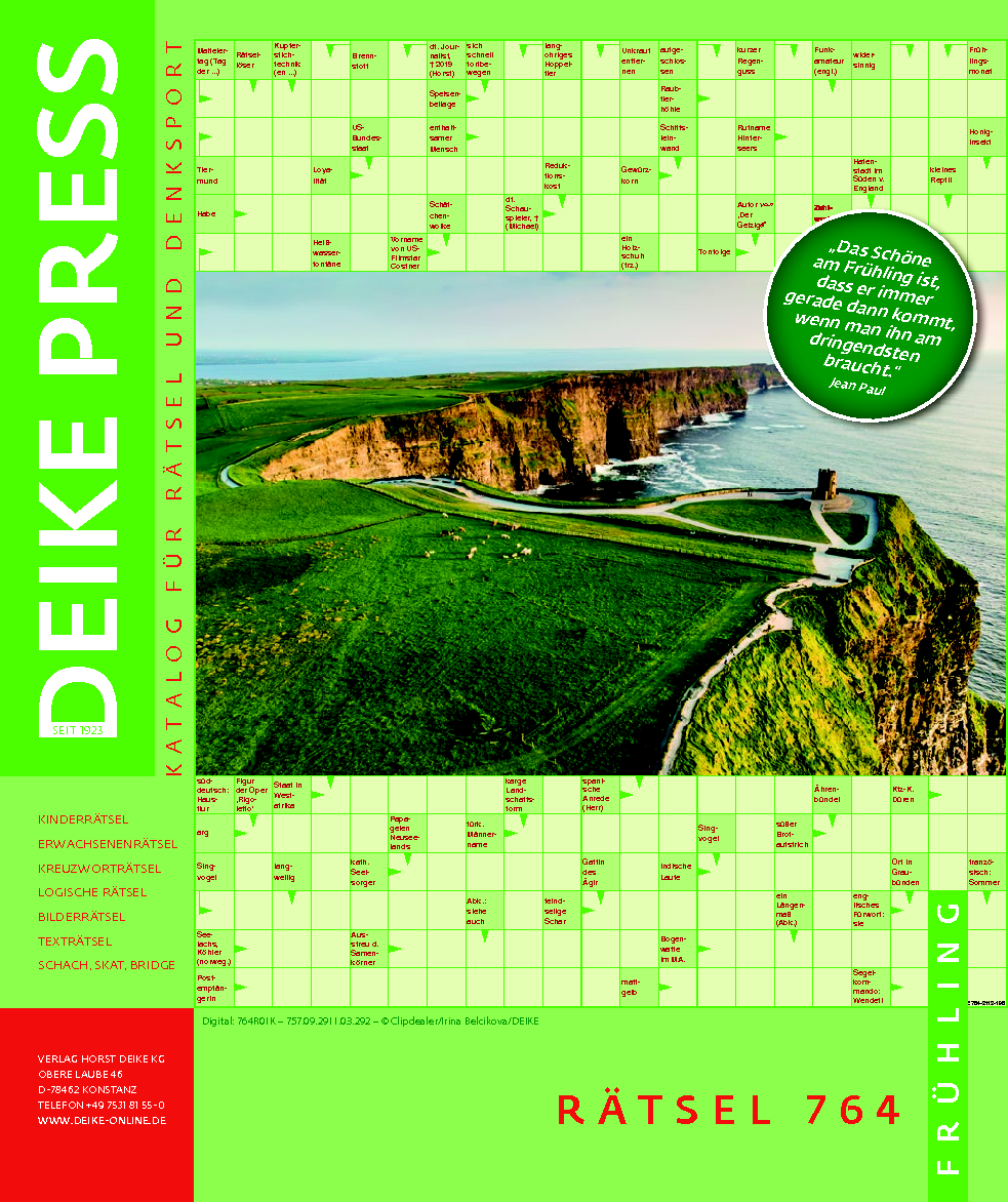 DPU Quartalsheft Rätsel 764