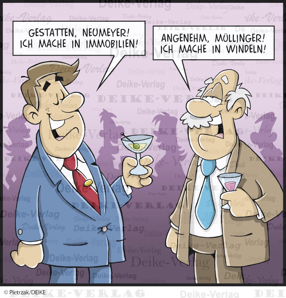 Gestatten, ich mache in ...