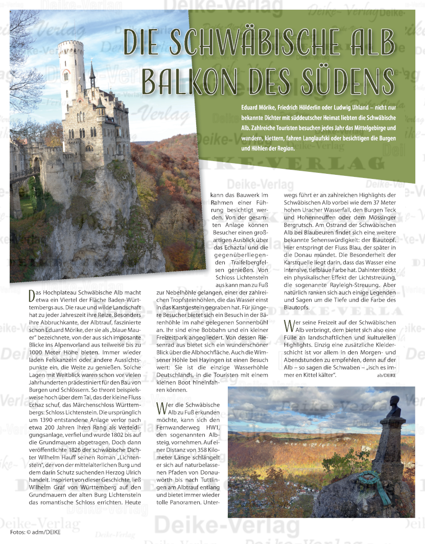 Die Schwäbische Alb