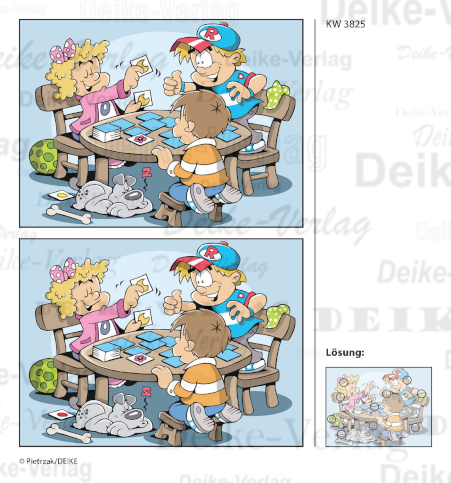 Kartenspiel - Fehlerbilder KW 3825