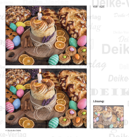 Osterkuchen - Fehlerbilder KW 1625