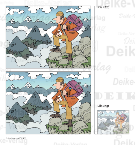 Wanderung - Fehlerbilder KW 4225