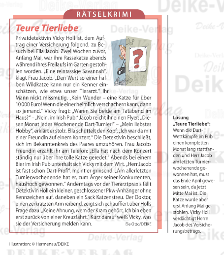 Teure Tierliebe (Vicky Holl)