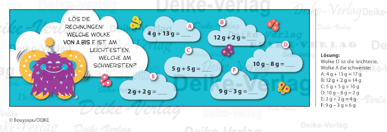 Rechnen mit Wolken (Die Monsterbande)