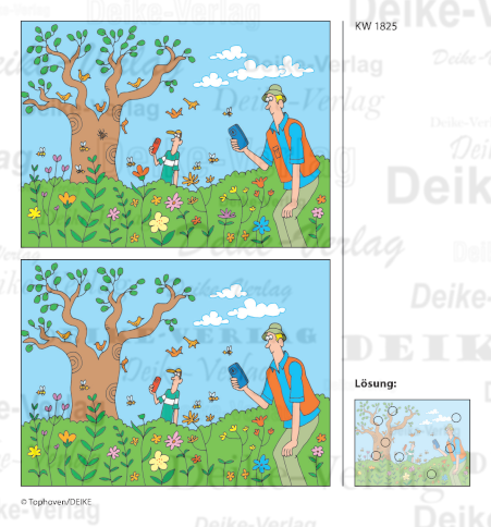 Im Frühling - Fehlerbild KW 1825