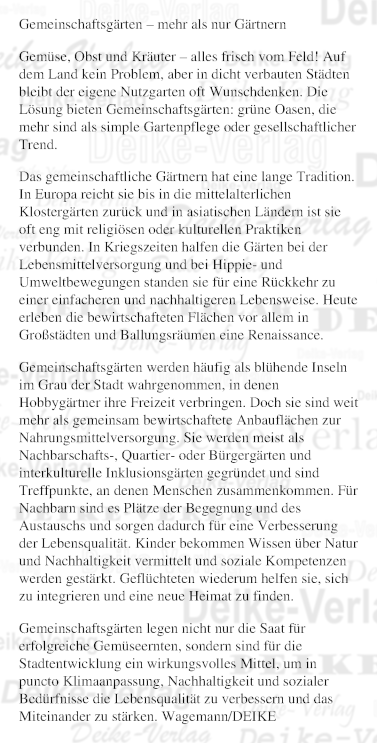 Gemeinschaftsgärten