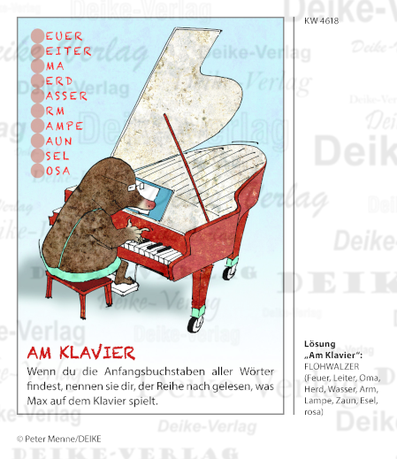 Flohwalzer  - Max der Maulwurf