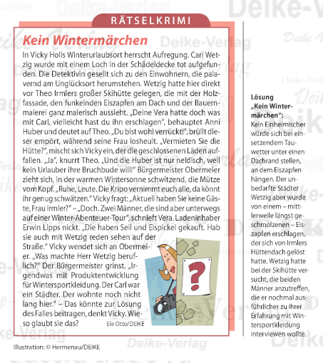 Kein Wintermärchen (Vicky Holl)