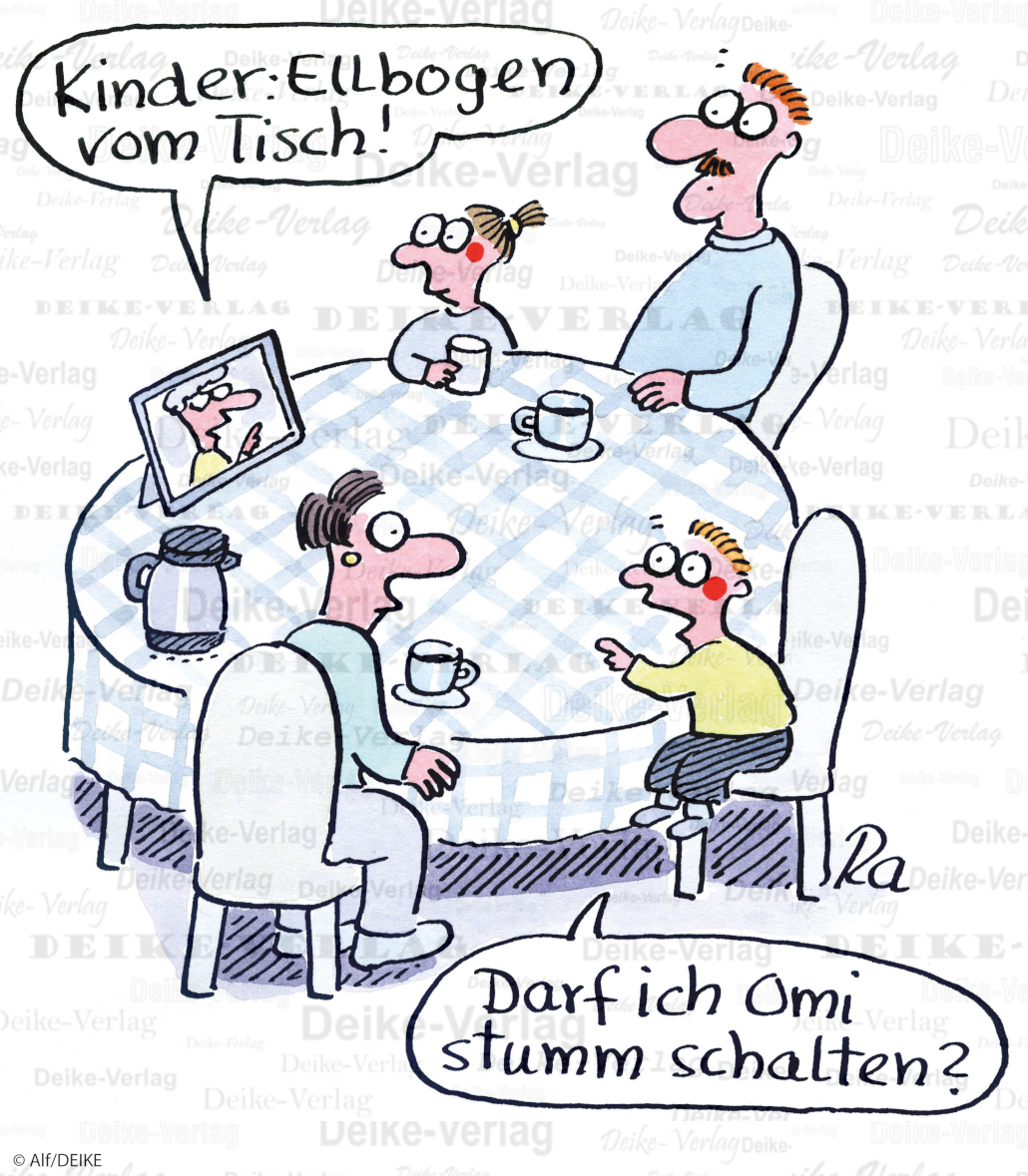 Mit Oma zum Kaffee