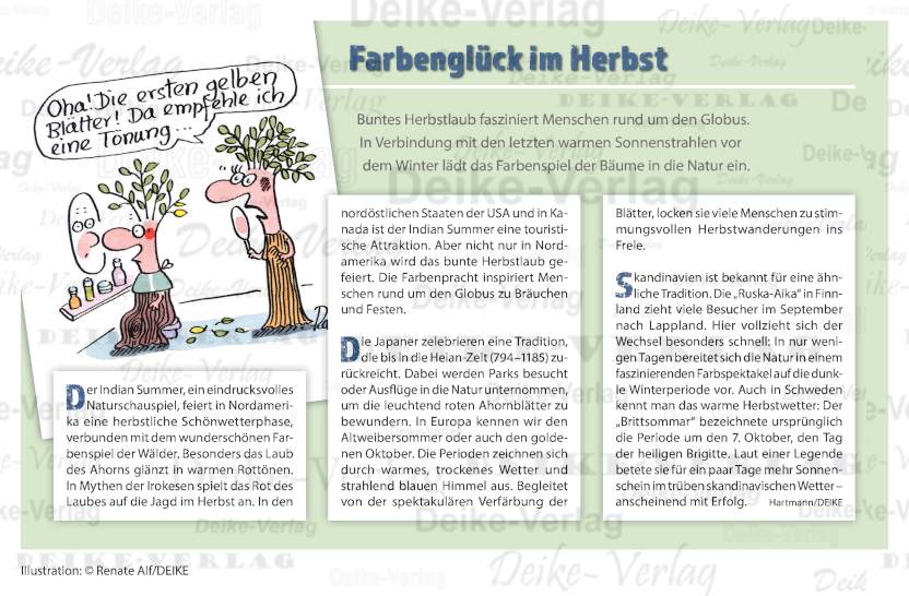 Farbenglück im Herbst