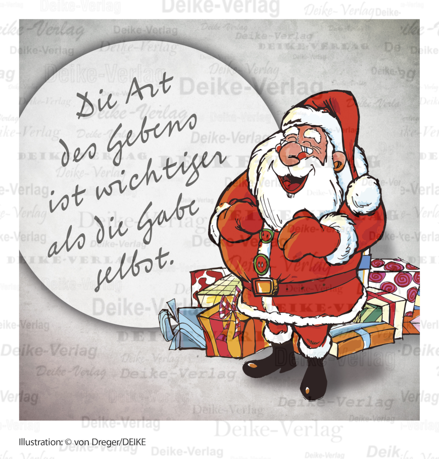 Die Art des Lebens ist wichtiger als die Gabe selbst.