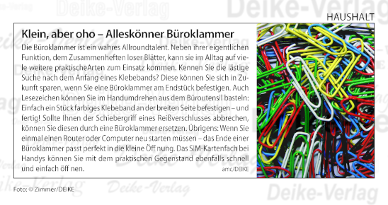 Büroklammern