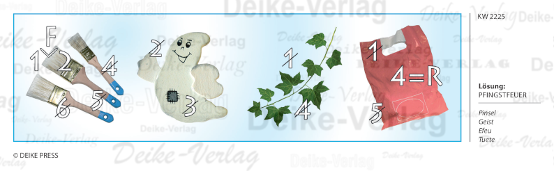 Pfingstfeuer - Rebus KW 2225