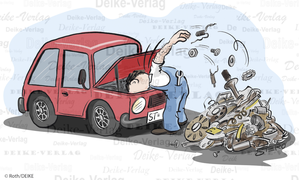 Wer den Schaden hat ...